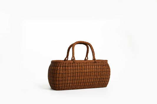 Handwoven Wild Grapevine Basket Bag Tea Picker‘s Basket