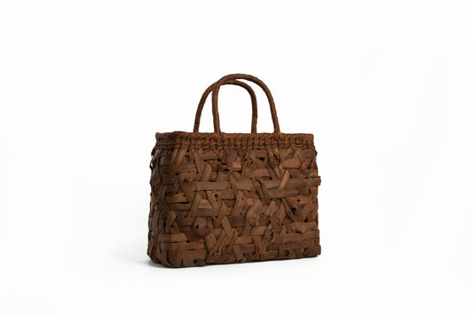 Handwoven Wild Grapevine Tote Bag Garden Whisper Tote