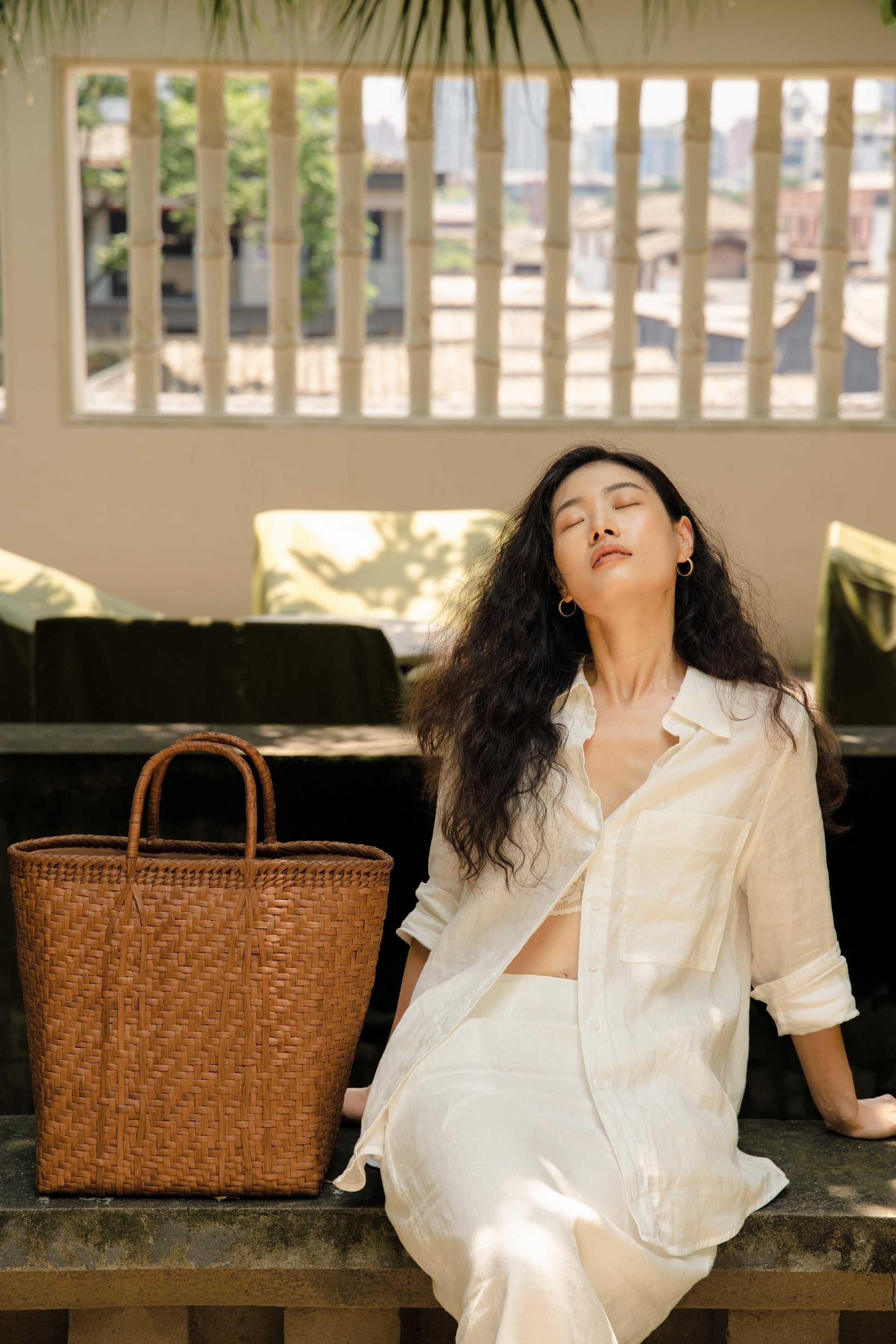 Handwoven Wild Grapevine Tote Bag Market Tote